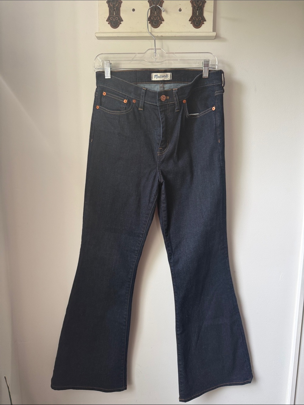 Madewell Flea Market Flare Jeans 27 Dark Indigo Flare Jeans